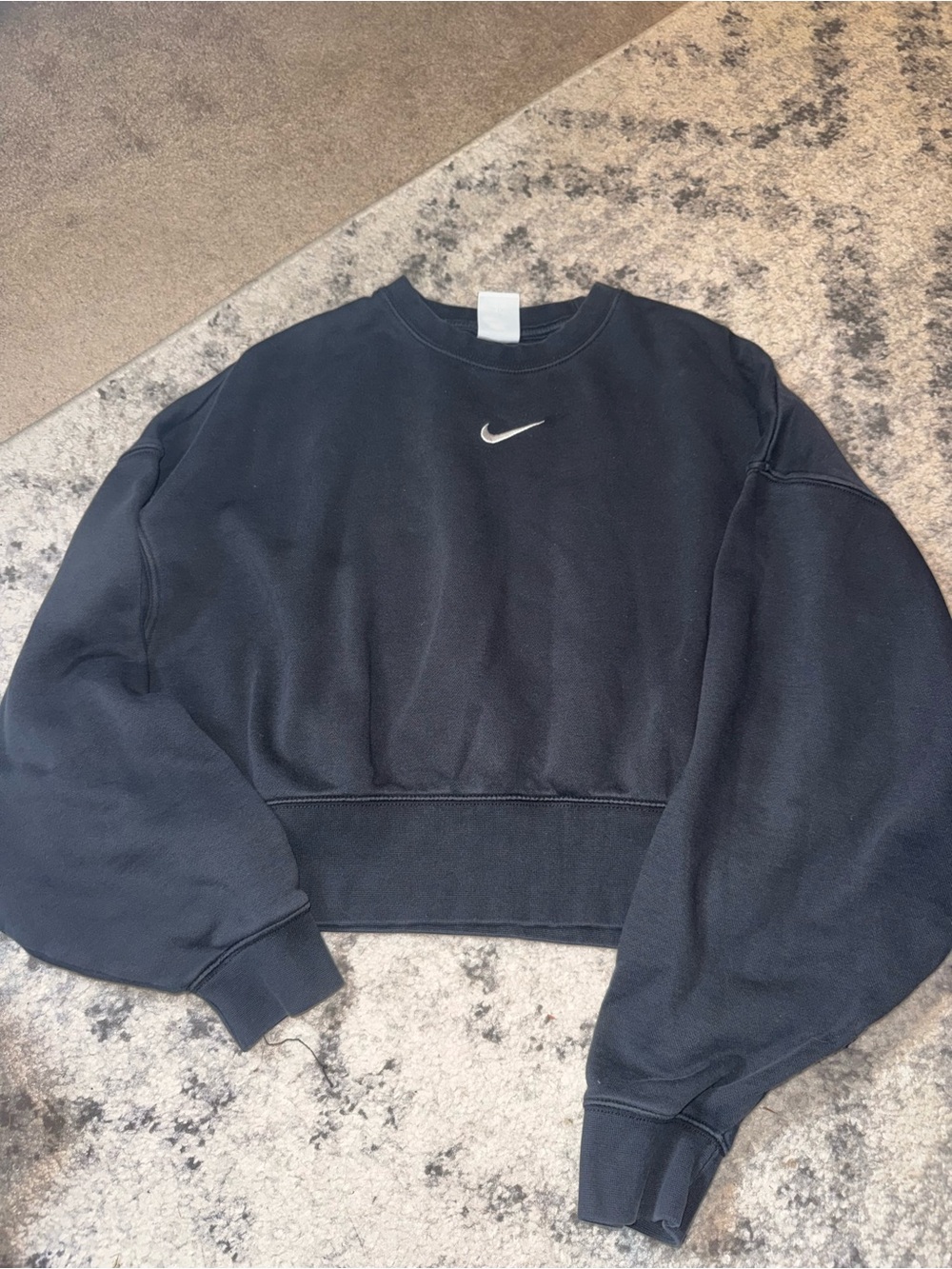 Nike Black Crewneck Sweatshirt